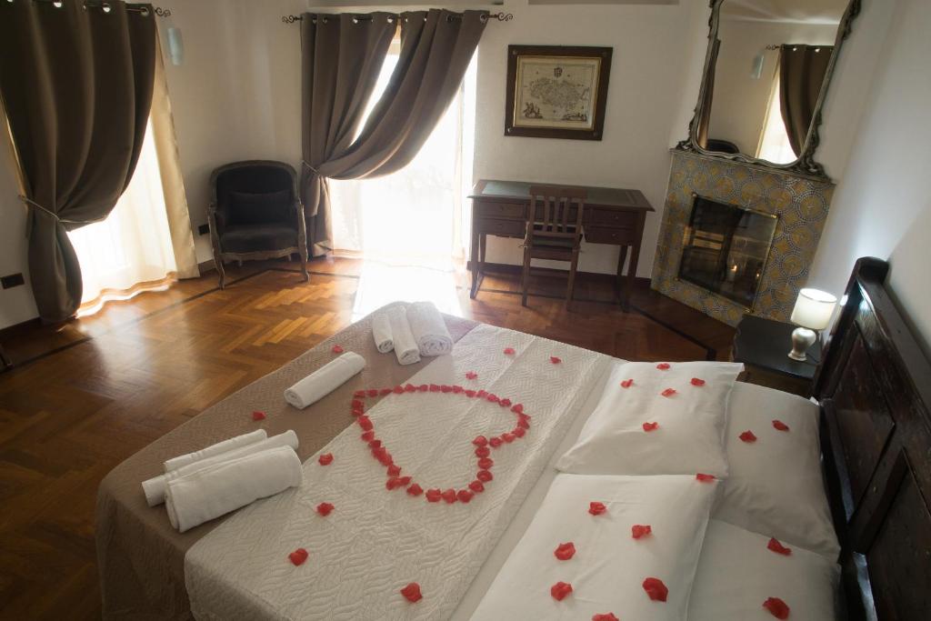 Residenza Kastrum Hotel Sardynia Włochy sypialnia