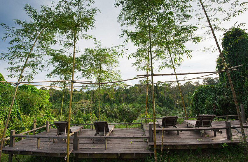 Paganakan Dii Tropical Retreat﻿ Borneo taras