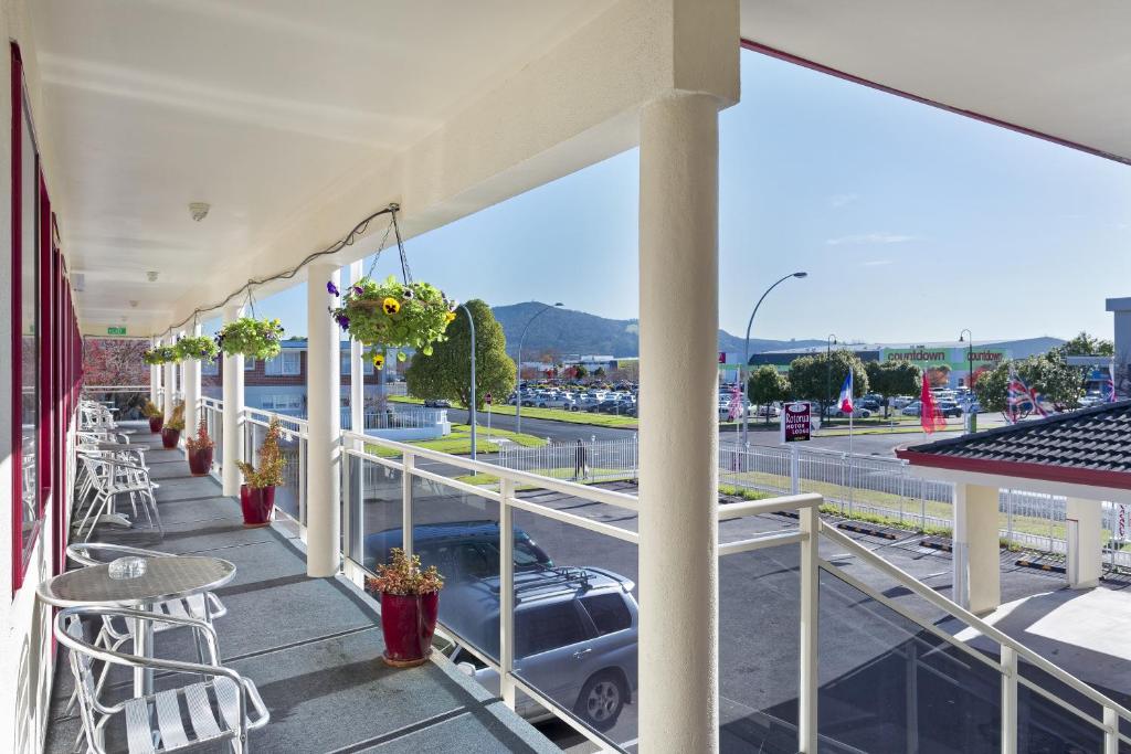 B-K’s Rotorua Motor Lodge Australia balkon