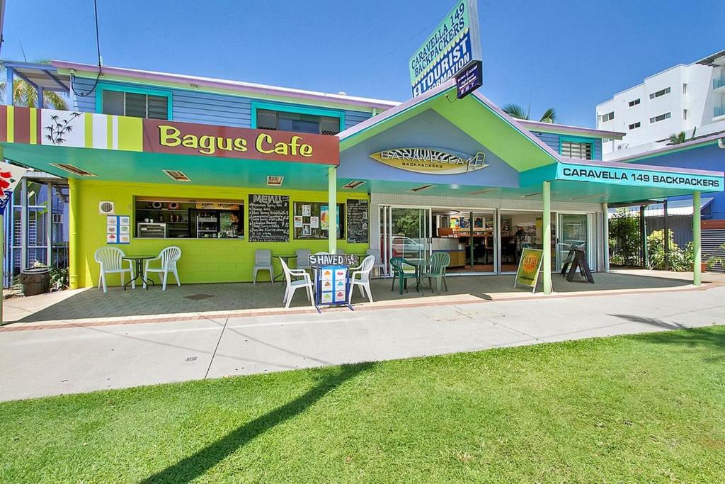 Caravella Backpackers Cairns Australia kawiarnia