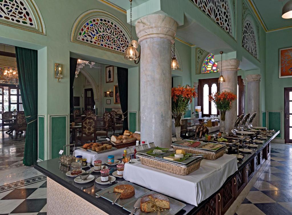 Hotel Samode Haveli Jaipur Indie restauracja