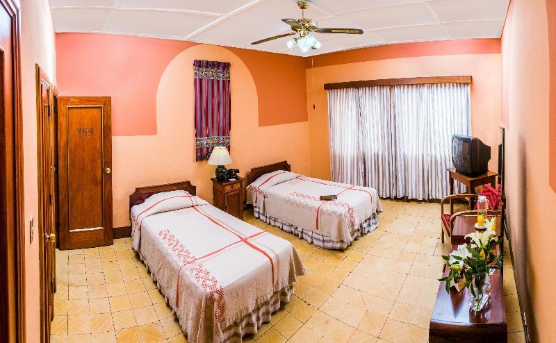 Hotele Panamerican Gwatemala City sypialnia