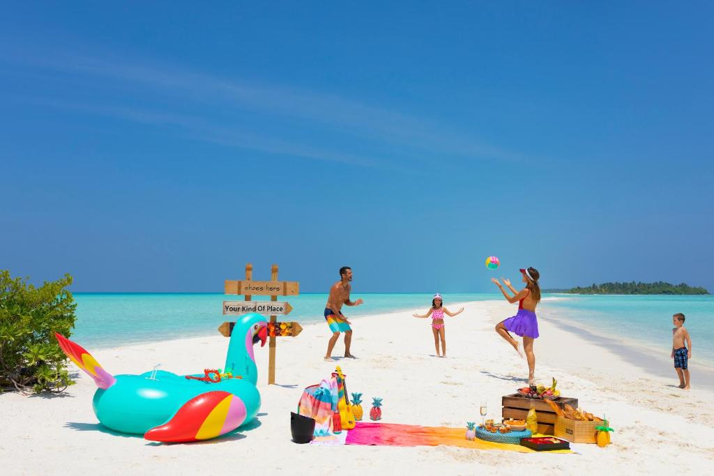 Kandima Malediwy Hotel plaża