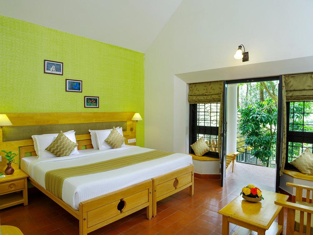 Thekkady Treetop Hotel Kerala Indie sypialnia