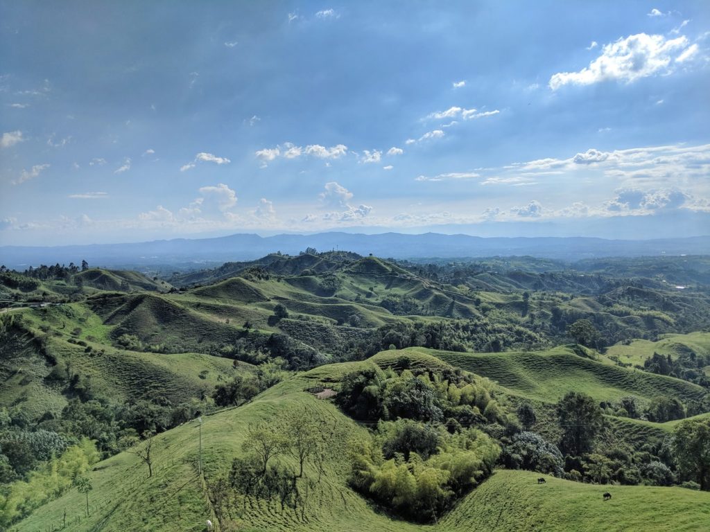 wzgórza Kolumbia