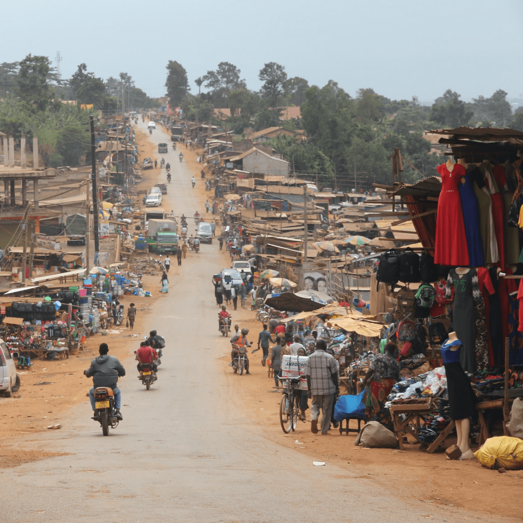 Mukono Uganda ulica miasto
