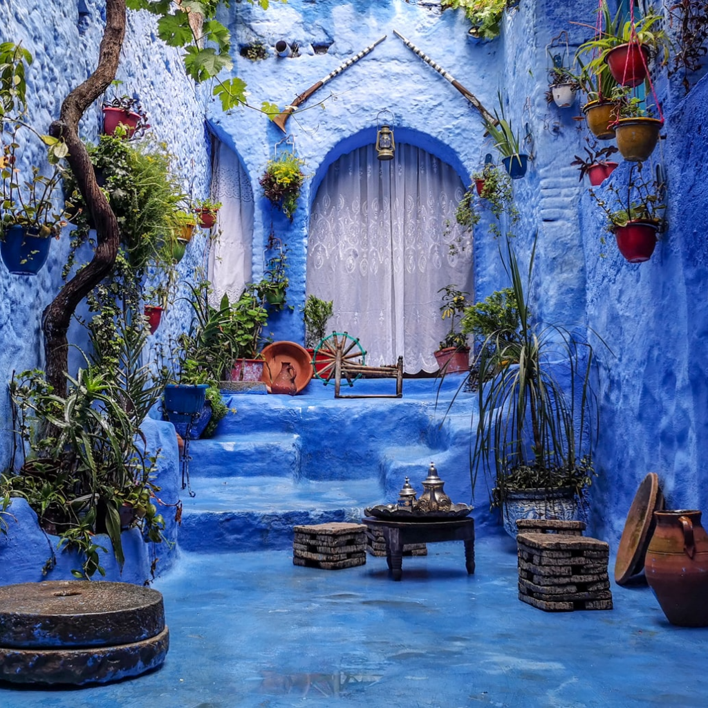 Niebieskie miasto Chefchaouen, Maroko