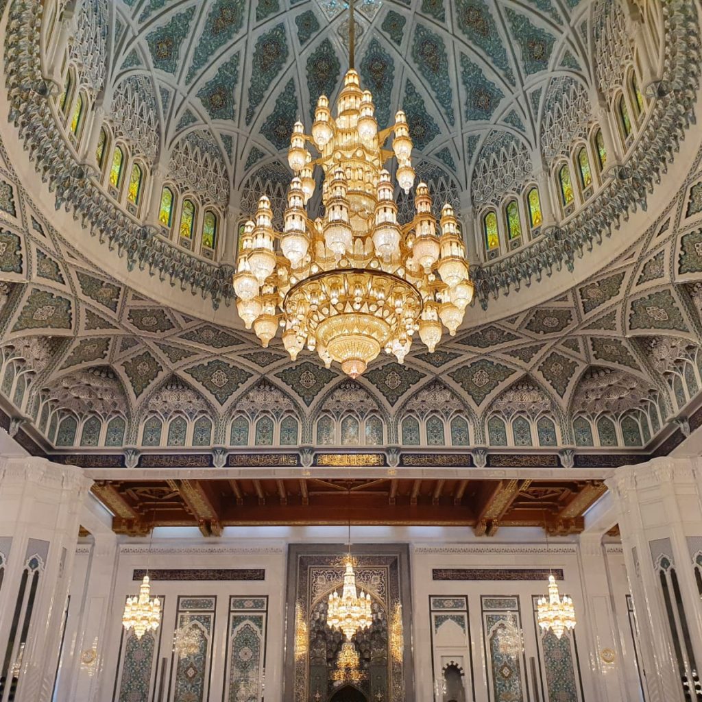 Wielki Meczet Oman Maskat największe atrakcje