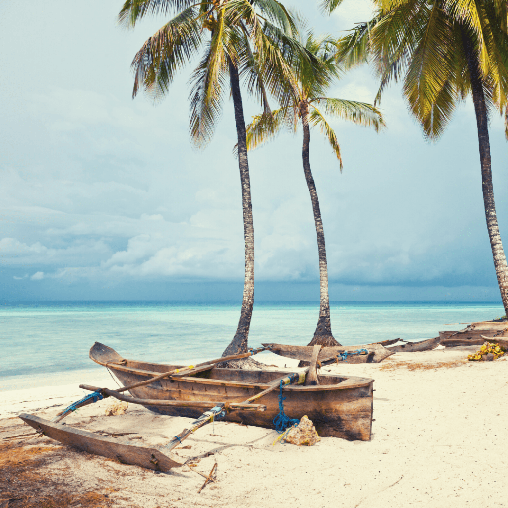Zanzibar tanzania rajskie plaże